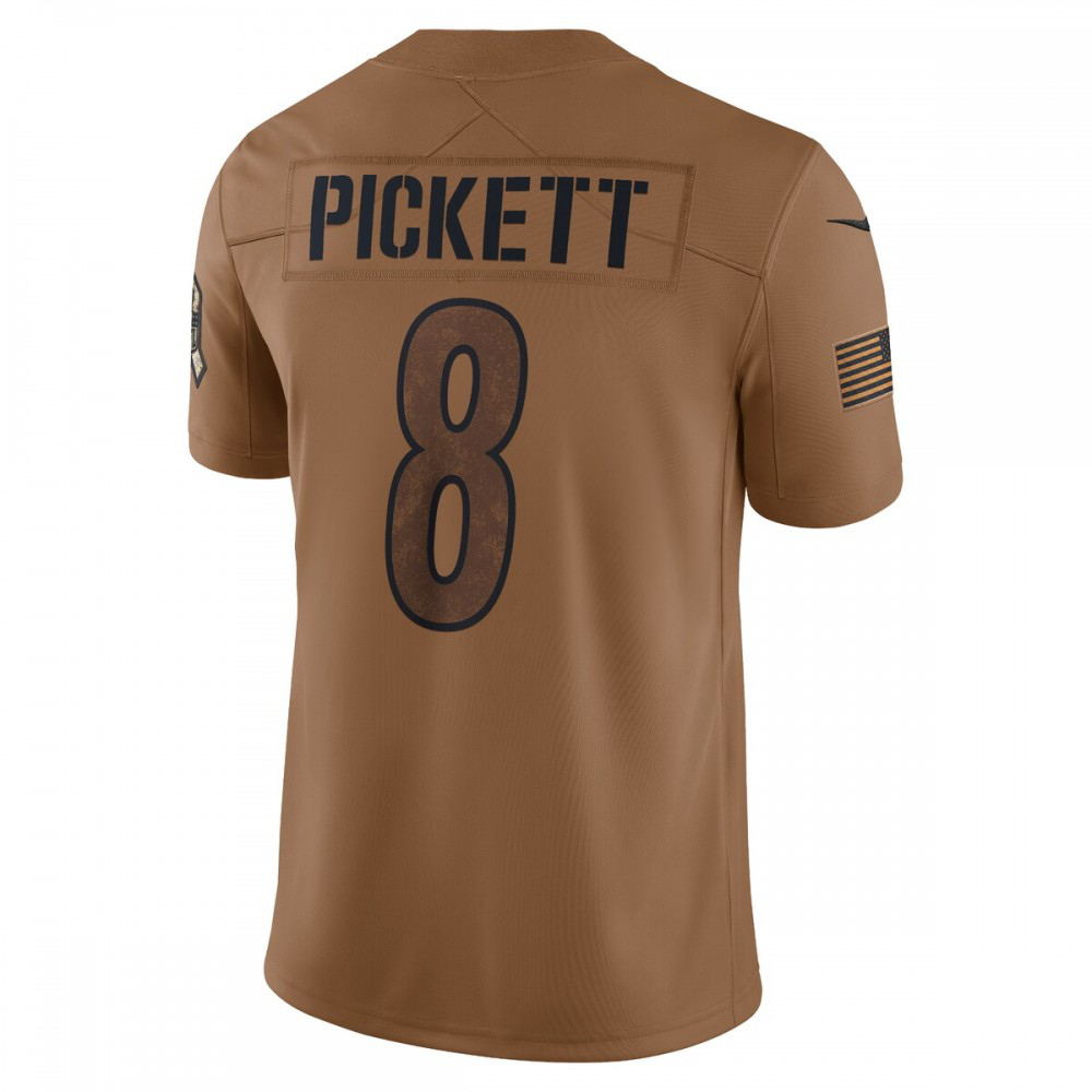 Kenny Pickett Pittsburgh Steelers Nike 2023 Salute To Service Limited Jersey - Brown-GridironStore